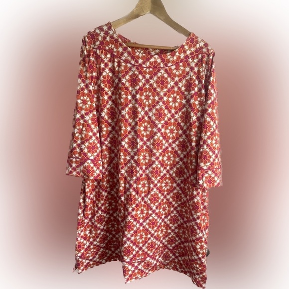 Lands' End Tops - LANDS END swimsuit cover up tunic dress upf protection size 1x